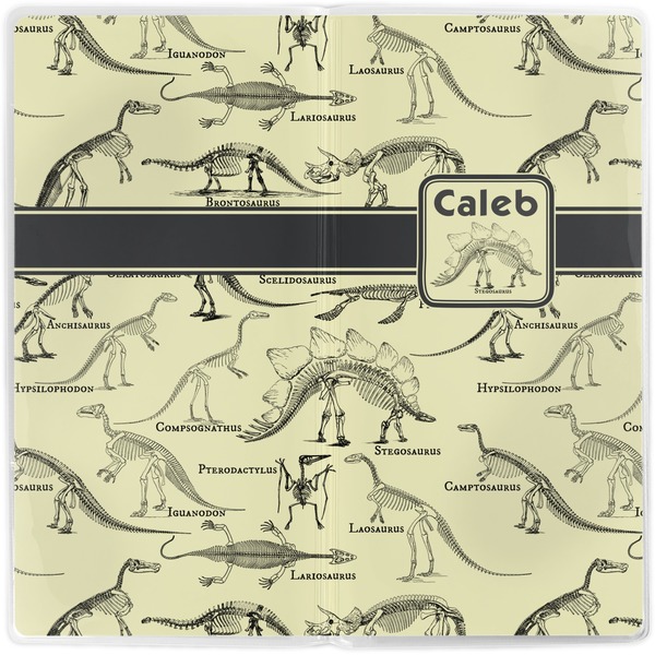 Dinosaur Skeletons Vinyl Document Wallet - Apvl