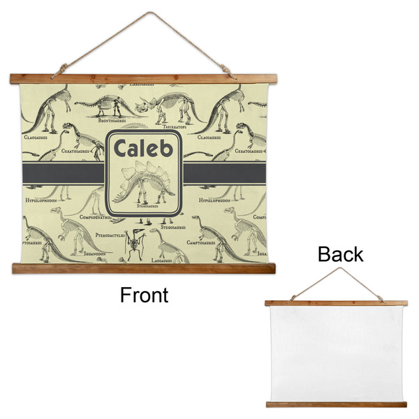 Dinosaur Skeletons Wall Hanging Tapestry - Landscape - APPROVAL