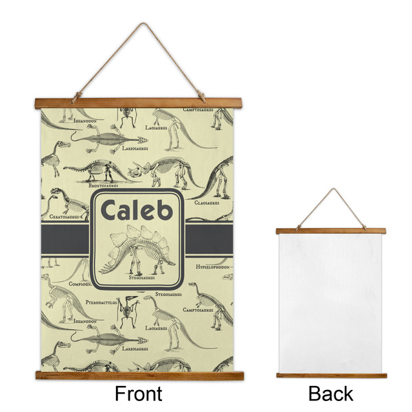 Dinosaur Skeletons Wall Hanging Tapestry - Portrait - APPROVAL