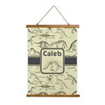 Dinosaur Skeletons Wall Hanging Tapestry (Personalized)