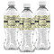 Dinosaur Skeletons Water Bottle Labels - Front View