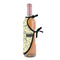 Dinosaur Skeletons Wine Bottle Apron - DETAIL WITH CLIP ON NECK