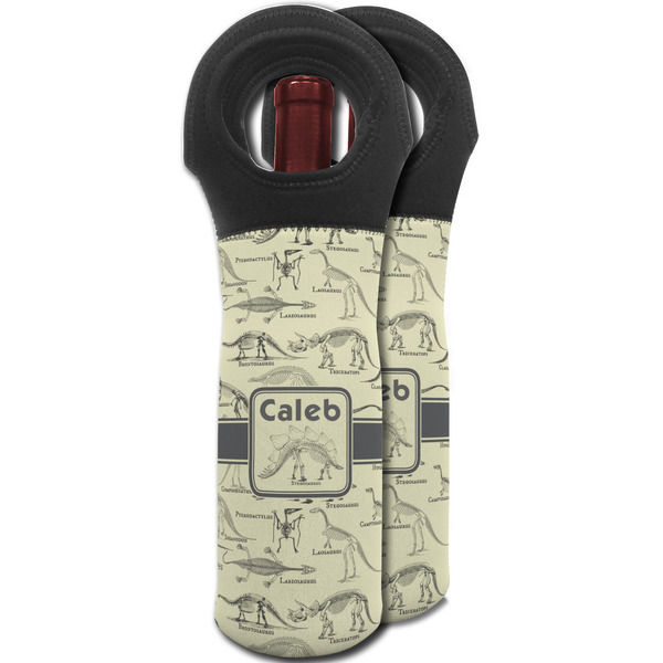 Dinosaur Skeletons Wine Tote Bag - MAIN