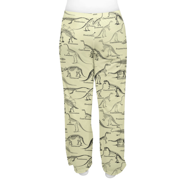 Dinosaur Skeletons Women's Pj on model - Back