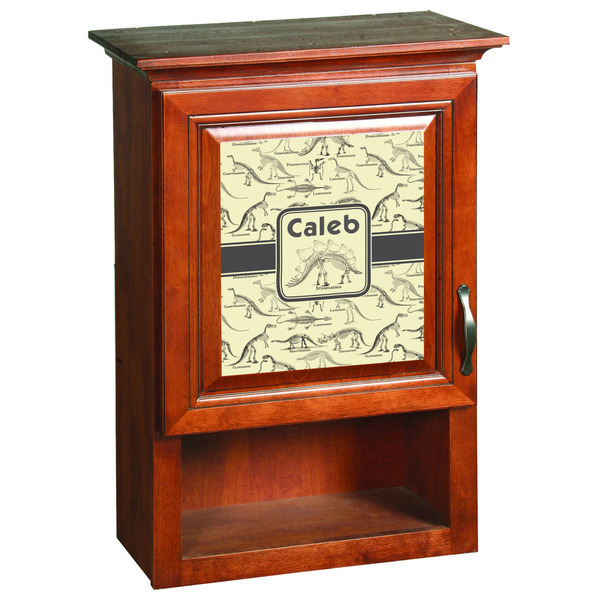 Dinosaur Skeletons Wooden Cabinet Decal (Medium)