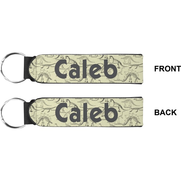 Dinosaur Skeletons Wristlet (Front + Back)