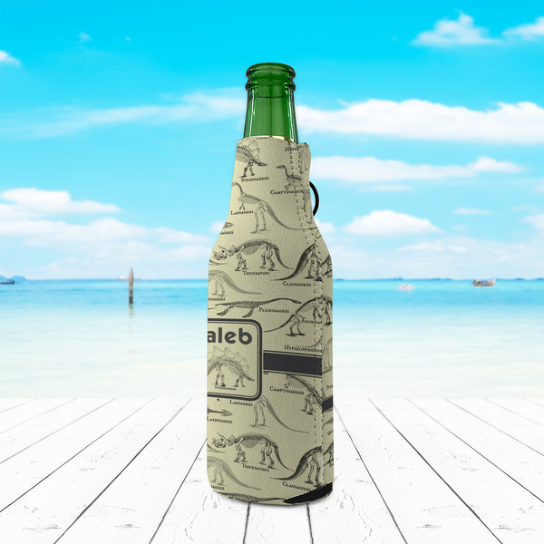 Dinosaur Skeletons Zipper Bottle Cooler - LIFESTYLE
