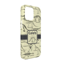 Dinosaur Skeletons iPhone Case - Plastic - iPhone 13 (Personalized)