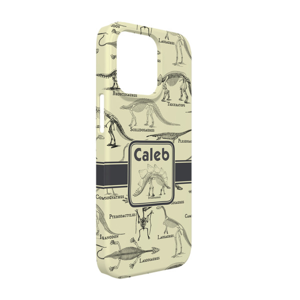 Custom Dinosaur Skeletons iPhone Case - Plastic - iPhone 13 (Personalized)