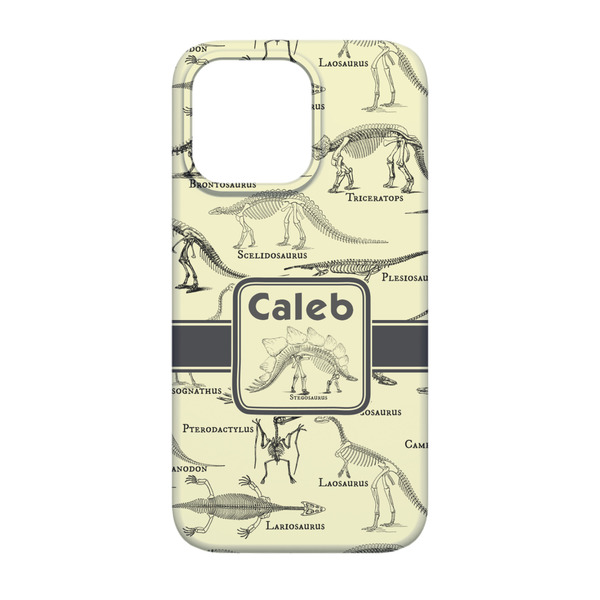 Dinosaur Skeletons iPhone 13 Case - Back