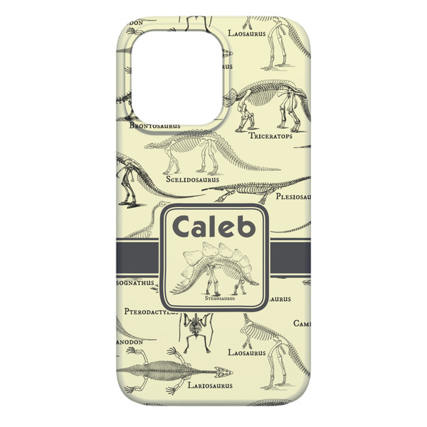 Dinosaur Skeletons iPhone 13 Pro Max Case - Back