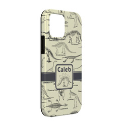 Dinosaur Skeletons iPhone Case - Rubber Lined - iPhone 13 Pro (Personalized)