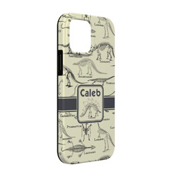 Dinosaur Skeletons iPhone Case - Rubber Lined - iPhone 13 (Personalized)