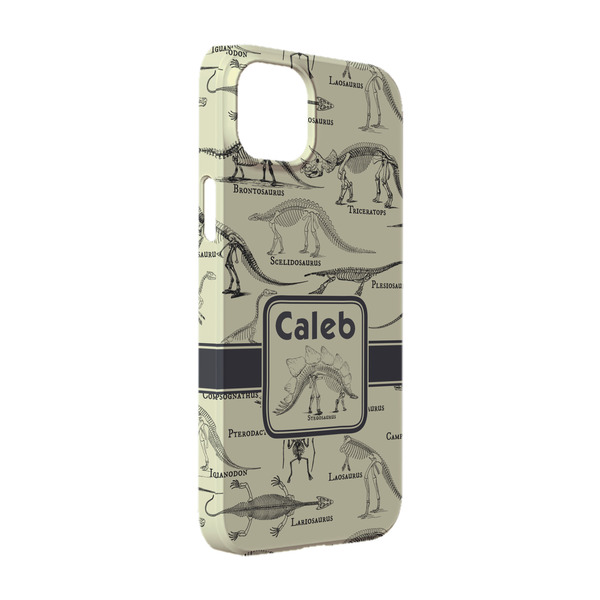 Custom Dinosaur Skeletons iPhone Case - Plastic - iPhone 14 Pro (Personalized)