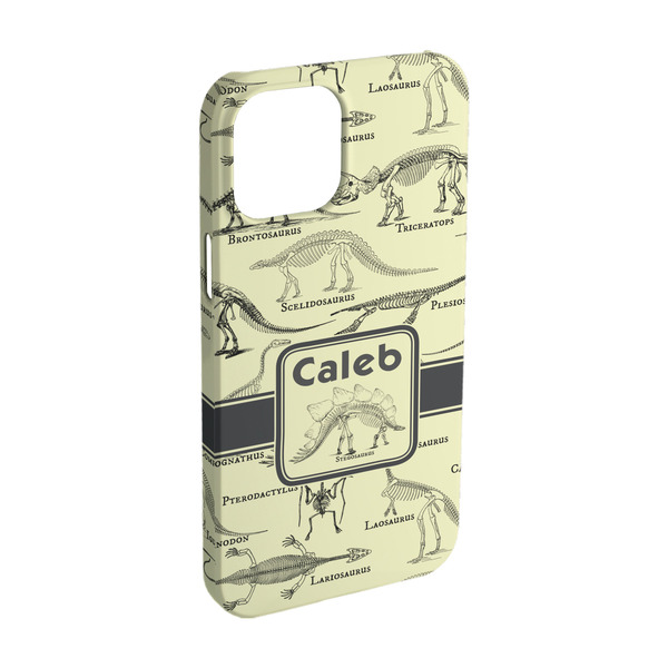 Custom Dinosaur Skeletons iPhone Case - Plastic - iPhone 15 (Personalized)