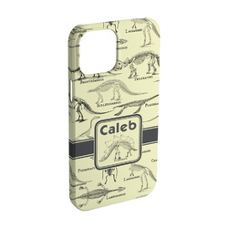 Dinosaur Skeletons iPhone Case - Plastic - iPhone 15 Pro (Personalized)
