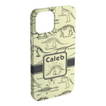 Dinosaur Skeletons iPhone Case - Plastic (Personalized)