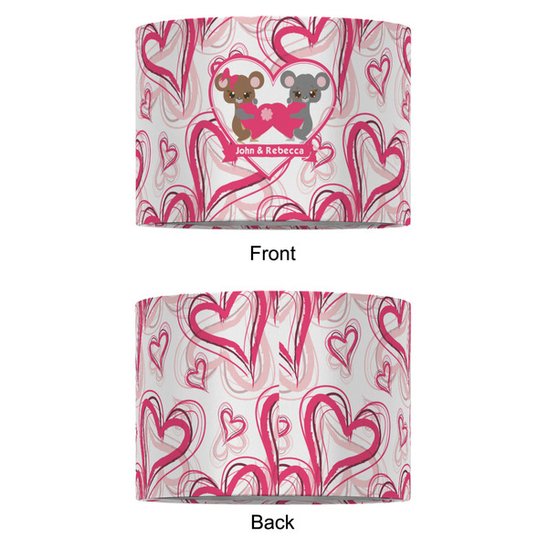 Valentine's Day 12" Drum Lampshade - APPROVAL (Fabric)