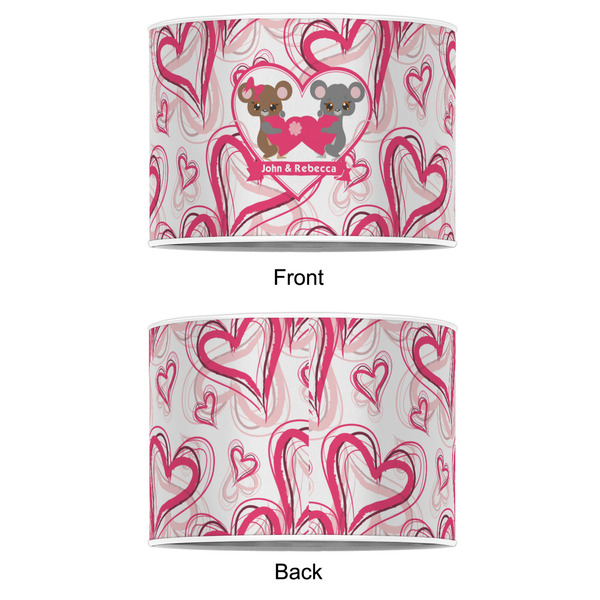 Valentine's Day 12" Drum Lampshade - APPROVAL (Poly Film)