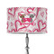 Valentine's Day 12" Drum Lampshade - ON STAND (Poly Film)