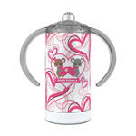 Valentine's Day 12 oz Stainless Steel Sippy Cup (Personalized)