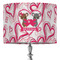 Valentine's Day 16" Drum Lamp Shade - Fabric (Personalized)