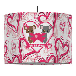 Valentine's Day Drum Pendant Lamp (Personalized)
