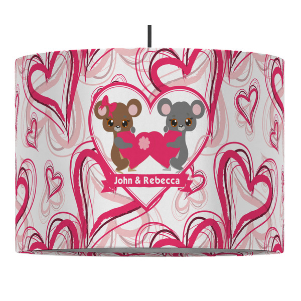 Custom Valentine's Day Drum Pendant Lamp (Personalized)
