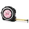 Valentine's Day 16 Foot Black & Silver Tape Measures - Front