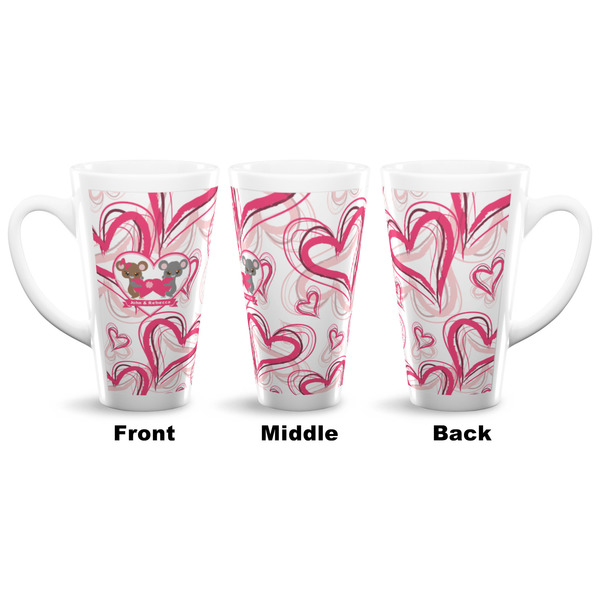 Valentine's Day 16 Oz Latte Mug - Approval