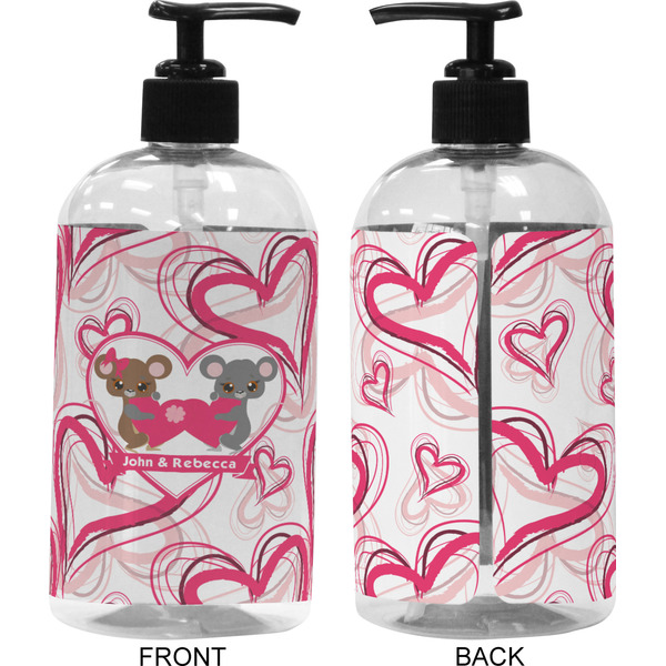 Valentine's Day 16 oz Plastic Liquid Dispenser (Approval)
