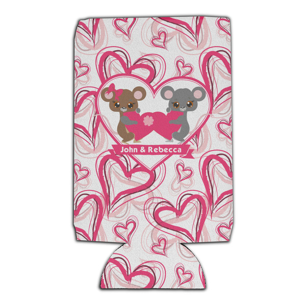 Valentine's Day 16oz Can Sleeve - Set of 4 - FRONT