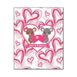 Valentine's Day Wood Print - 16x20 (Personalized)