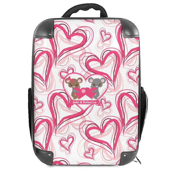Custom Valentine's Day 18" Hard Shell Backpack (Personalized)