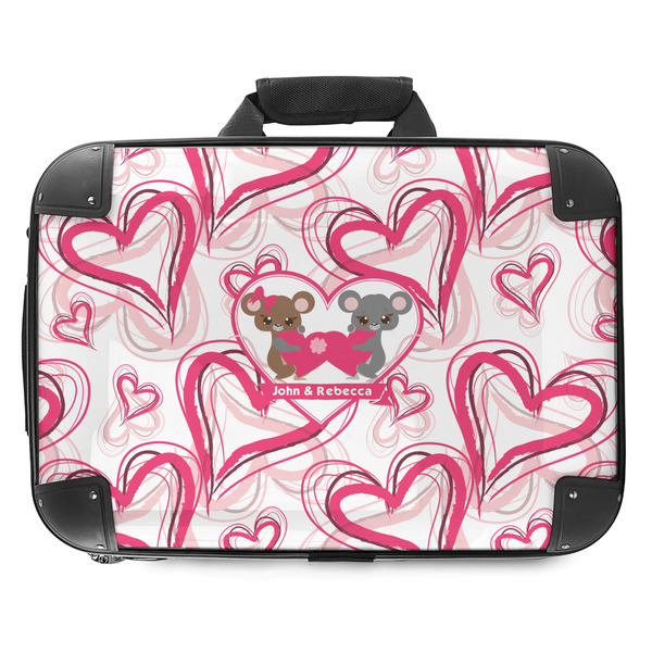 Custom Valentine's Day Hard Shell Briefcase - 18" (Personalized)