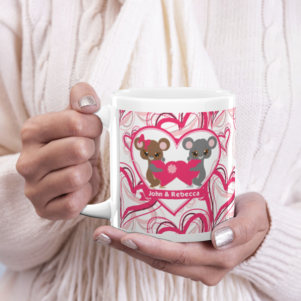 Valentine's Day 20oz Coffee Mug - LIFESTYLE