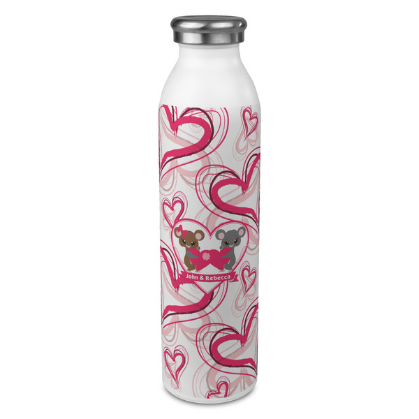 Custom Valentine's Day 20oz Stainless Steel Water Bottle - Full Print (Personalized)