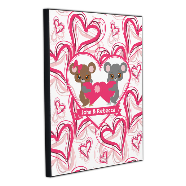 Valentine's Day 20x24 Wood Print - Angle View