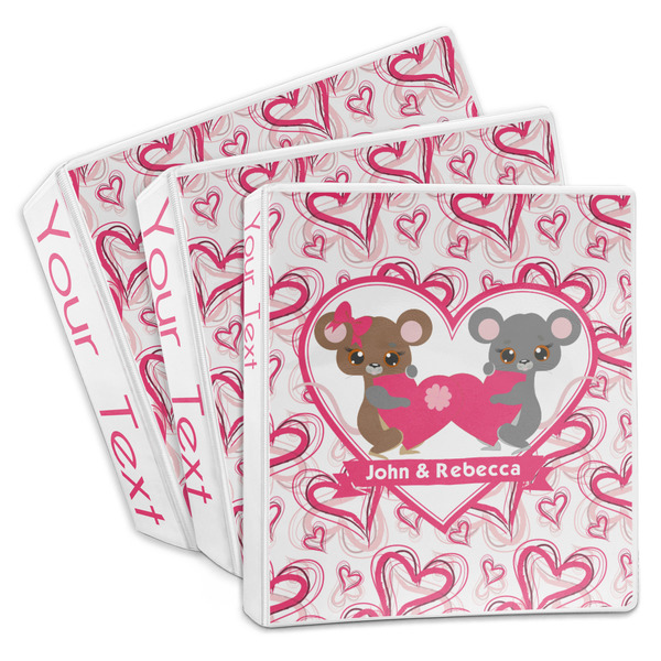 Custom Valentine's Day 3-Ring Binder (Personalized)