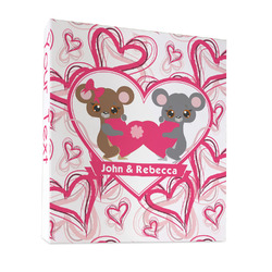 Valentine's Day 3 Ring Binder - Full Wrap - 1" (Personalized)