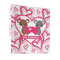 Valentine's Day 3 Ring Binders - Full Wrap - 1" - FRONT