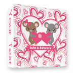 Valentine's Day 3 Ring Binder - Full Wrap - 3" (Personalized)