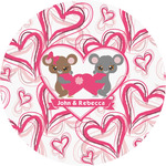 Valentine&apos;s Day Multipurpose Round Labels - 4&quot; (Personalized)