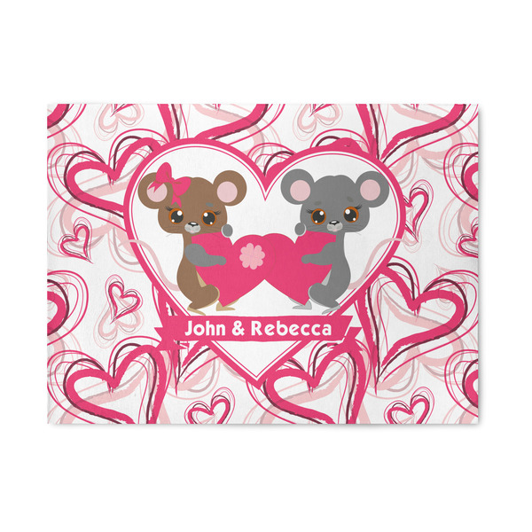 Custom Valentine's Day Area Rug (Personalized)