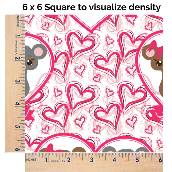 Valentine's Day 6x6 Swatch of Fabric