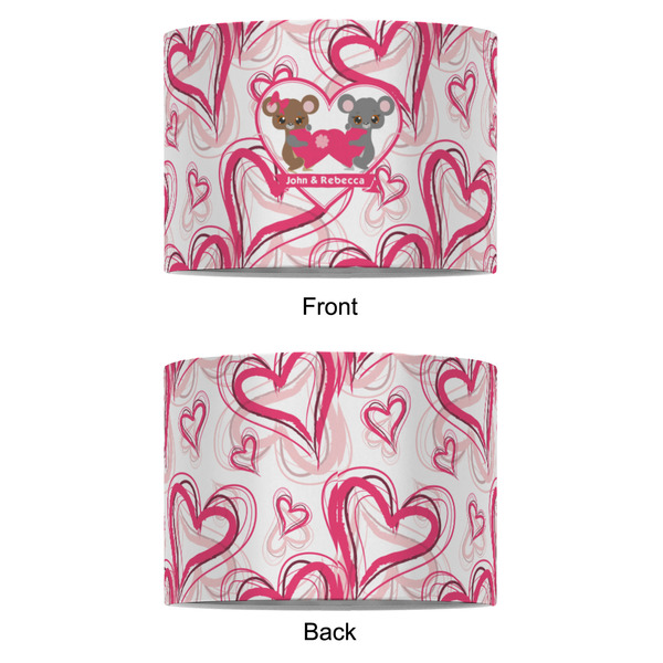 Valentine's Day 8" Drum Lampshade - APPROVAL (Fabric)