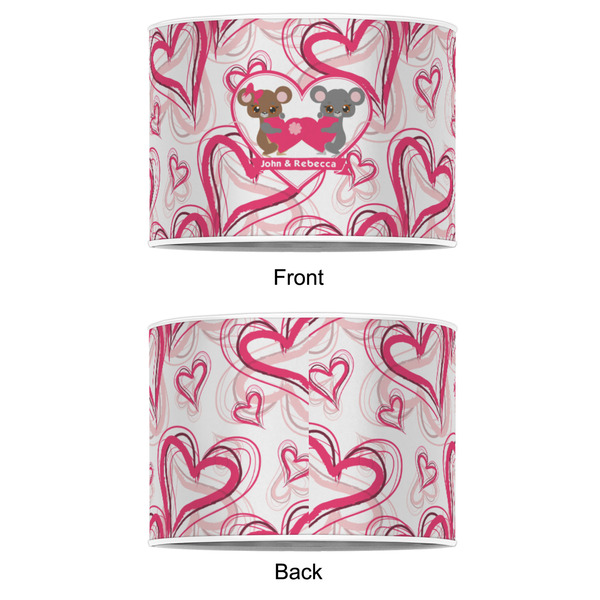 Valentine's Day 8" Drum Lampshade - APPROVAL (Poly Film)