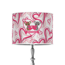 Valentine's Day 8" Drum Lamp Shade - Poly-film (Personalized)