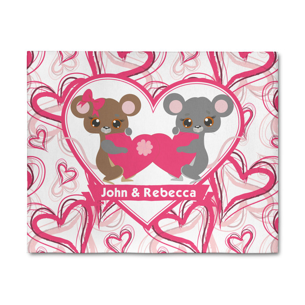 Custom Valentine's Day 8' x 10' Patio Rug (Personalized)