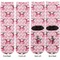 Valentine's Day Adult Crew Socks - Double Pair - Front and Back - Apvl